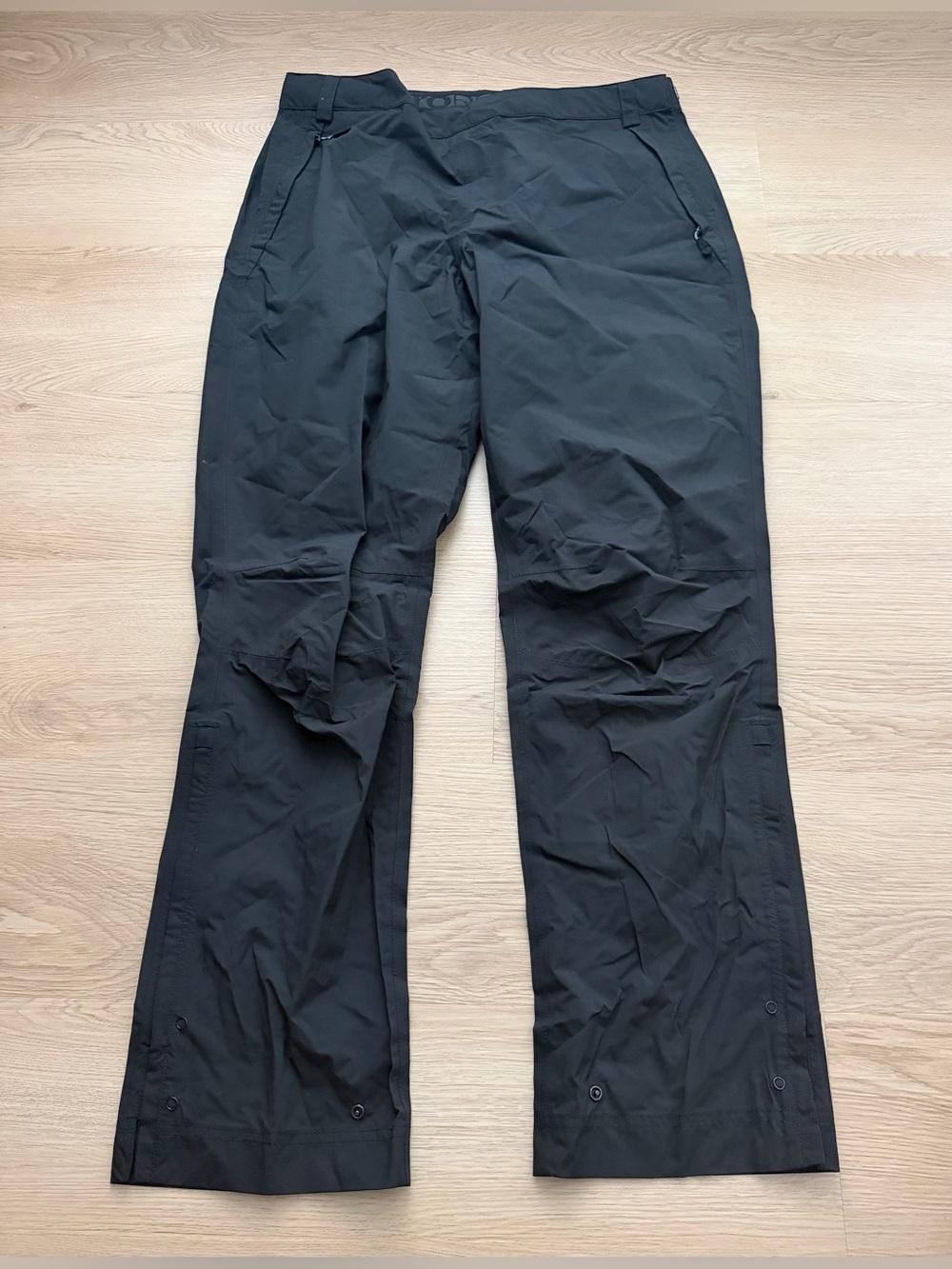 Zero Restriction Tour Series Rain Pants Women's Size M Black Golf Waterproof